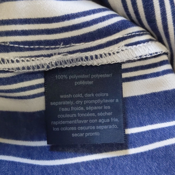 Tommy Hilfiger | blue & white stripe pants - Picture 9 of 9